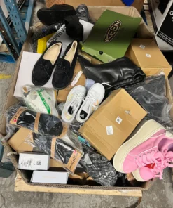 liquidation shoes pallets