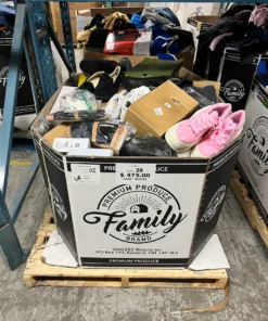 liquidation shoes pallets