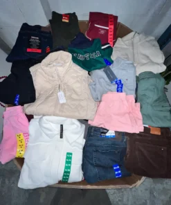 door to door branded clothing pallet suppliers
