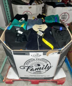 brand name clothing liquidation pallets for sale