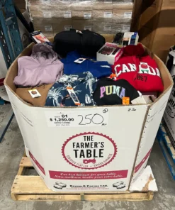 branded clothing pallets bulk inventory clearance