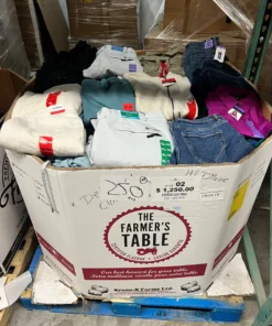 buy brand name clothing pallets shipped to australia
