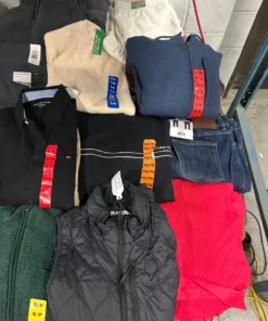 wholesale clothing pallets branded truckload