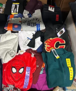 truckload brand name clothing pallets for sale