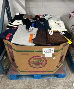 premium brand apparel pallets bulk buy